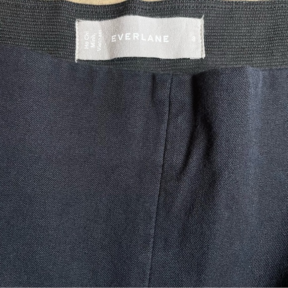Everlane Side Zip Workpants Women's Black Sz 8 - Picture 5 of 8